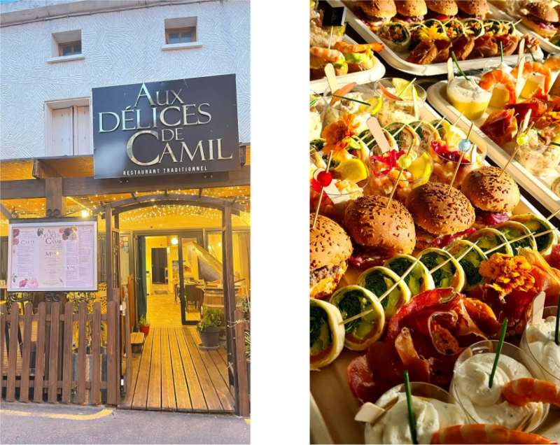 Aux Délices De Camil - restaurant CAPESTANG - top restaurant CAPESTANG